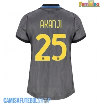 Camisa de time de futebol Inter Milan Manuel Akanji #25 Replicas 3º Equipamento Feminina 2026-27 Manga Curta